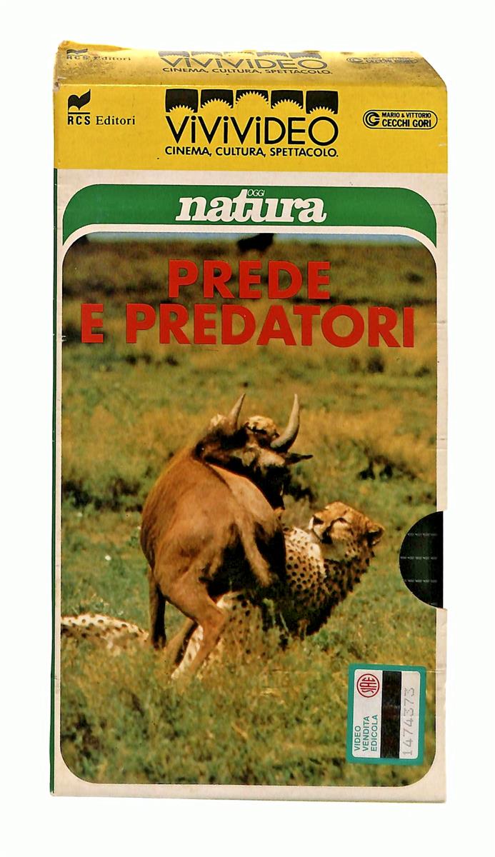 EBOND Prede e Predatori Vivivideo VHS VH003939