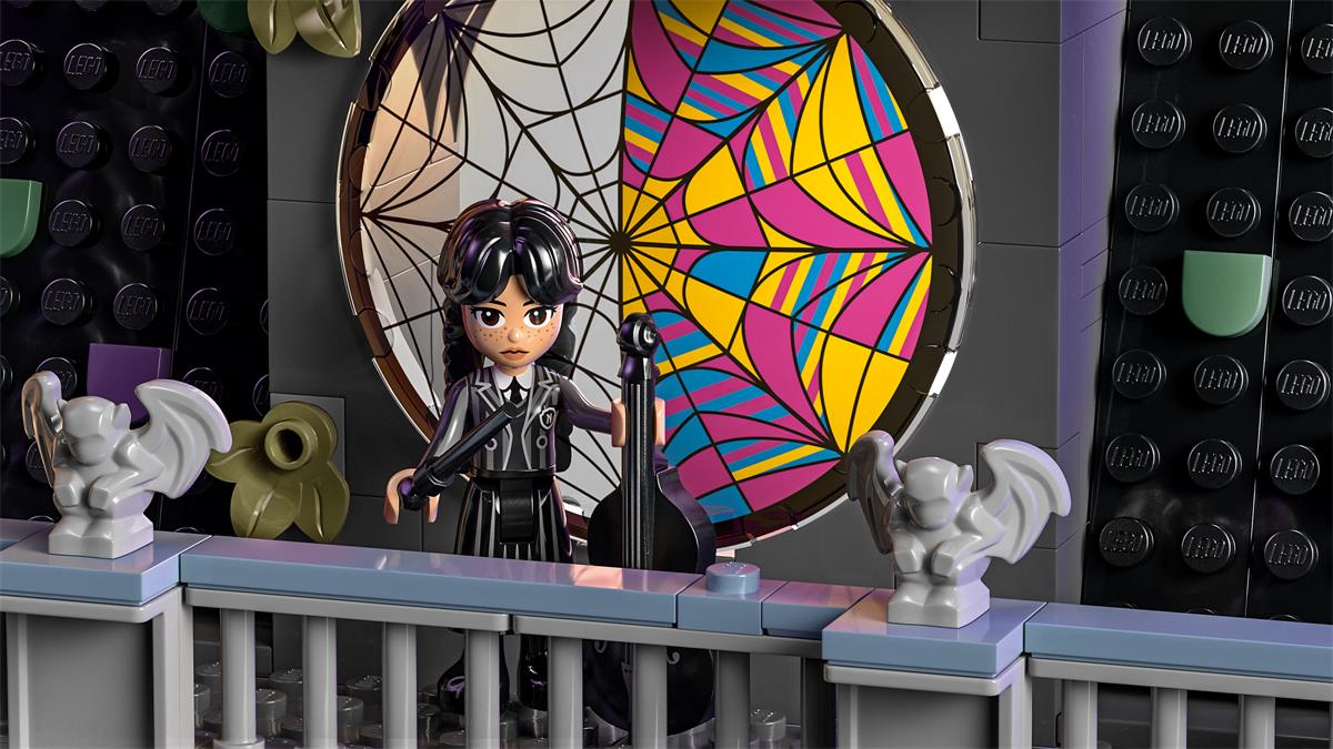 LEGO 76781 Il dormitorio di Mercoledi ed Enid