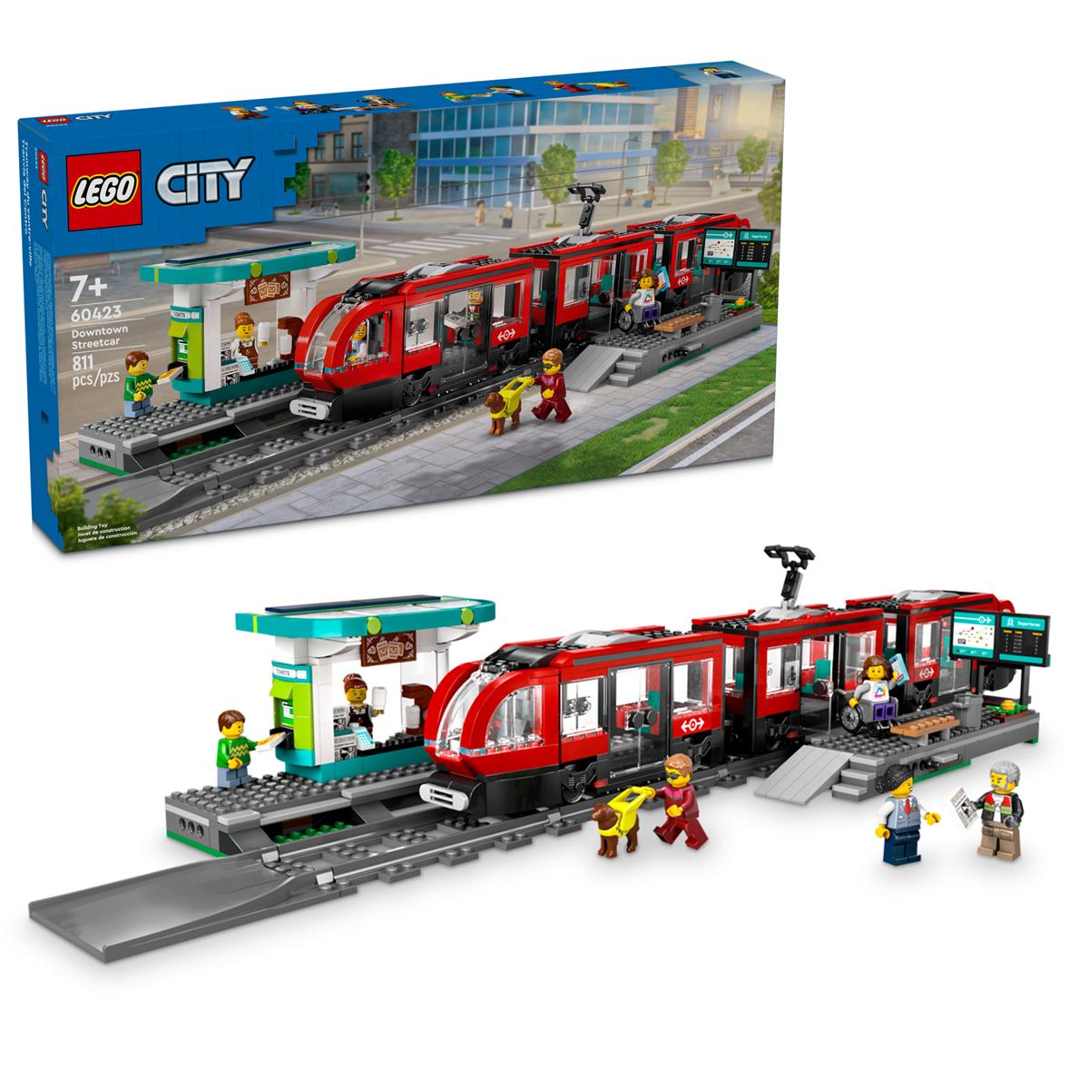 LEGO 60423 Tram e fermata del tram