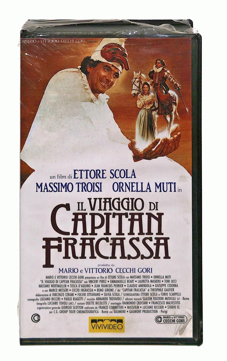 EBOND Il Viaggio Di Capitan Fracassa Vivivideo VHS VH003663