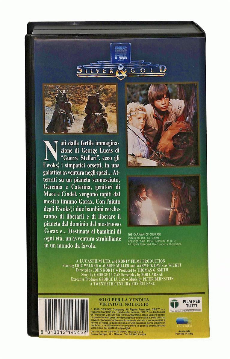 EBOND L Avventura Degli Ewoks Silver & Gold Cbs Fox VHS VH003921