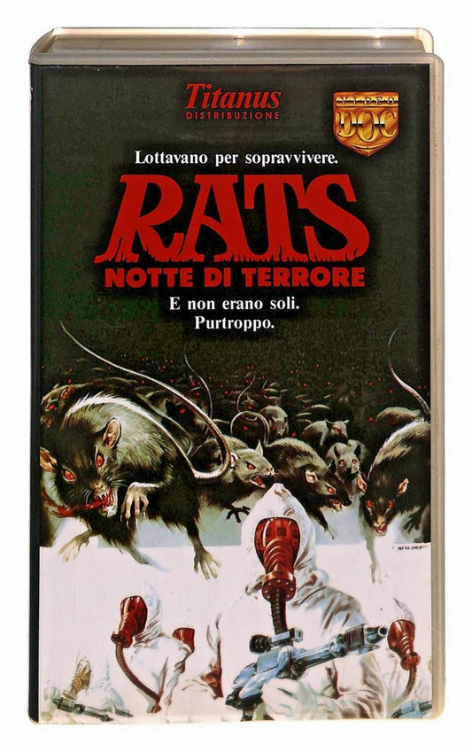 EBOND Rats Notte Di Terrore Titanus VHS VH005319