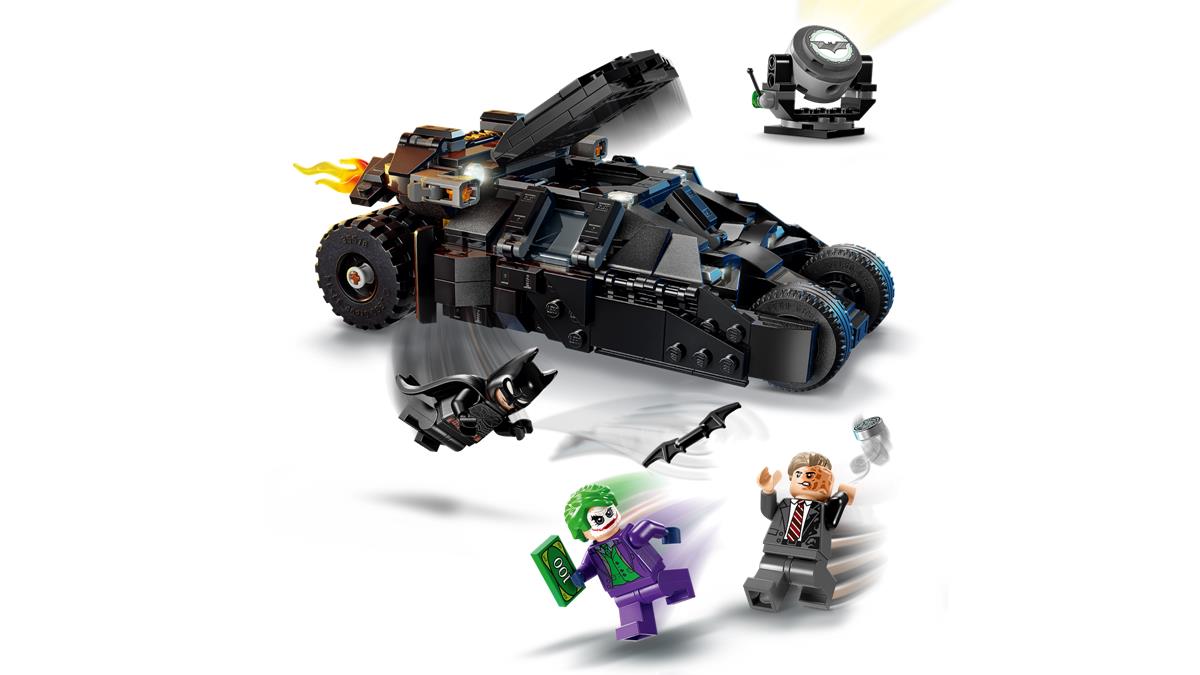 LEGO 76303 Tumbler di Batman™ contro Two-Face™ e The Joker™