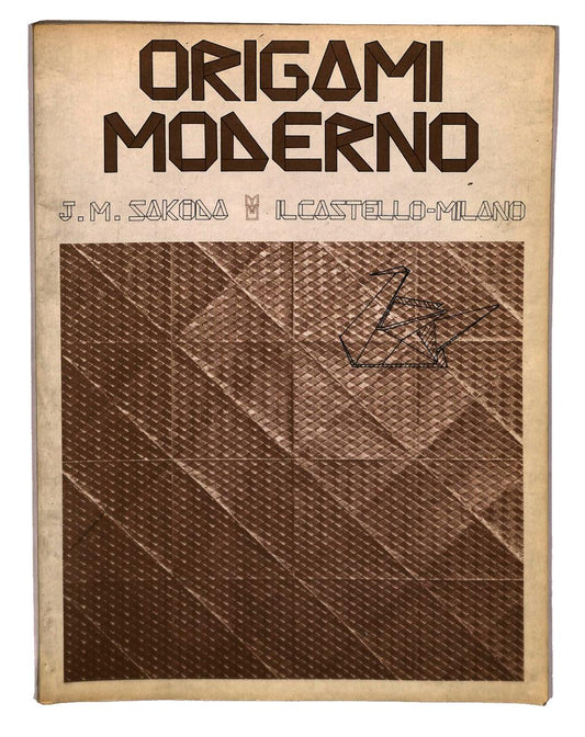 EBOND Origami Moderno J M Sakoda Il Castello Milano 1981 Libro LI042515