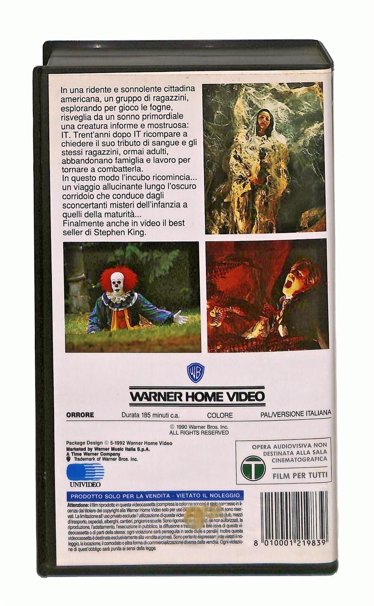 EBOND It Parte Prima e Seconda Gli Scudi Wb VHS VH004261