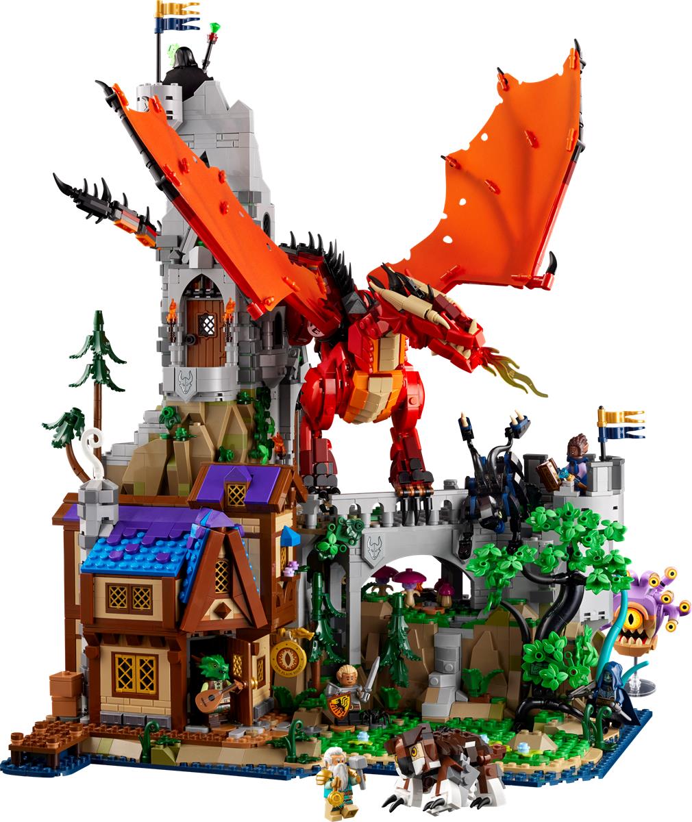 LEGO 21348 Dungeons & Dragons: Il racconto del Drago Rosso