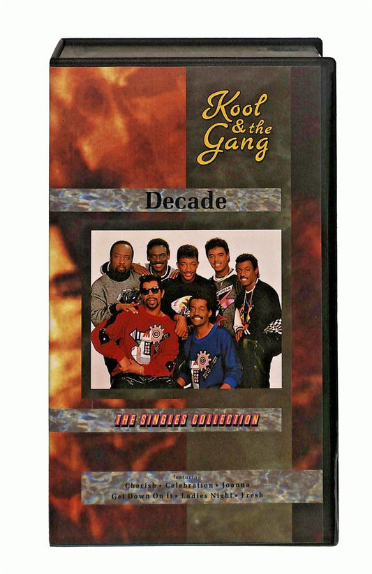 EBOND Kool & The Gang Decade No Ita In Lingua Inglese VHS VH003718