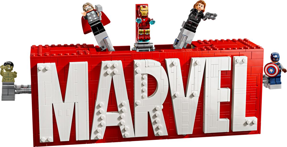 LEGO 76313 Logo e Minifigure MARVEL