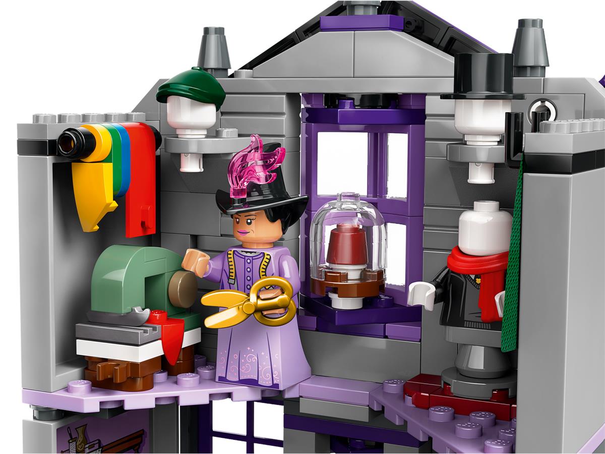 LEGO 76439 Olivander e Madama McClan: Abiti per tutte le occasioni