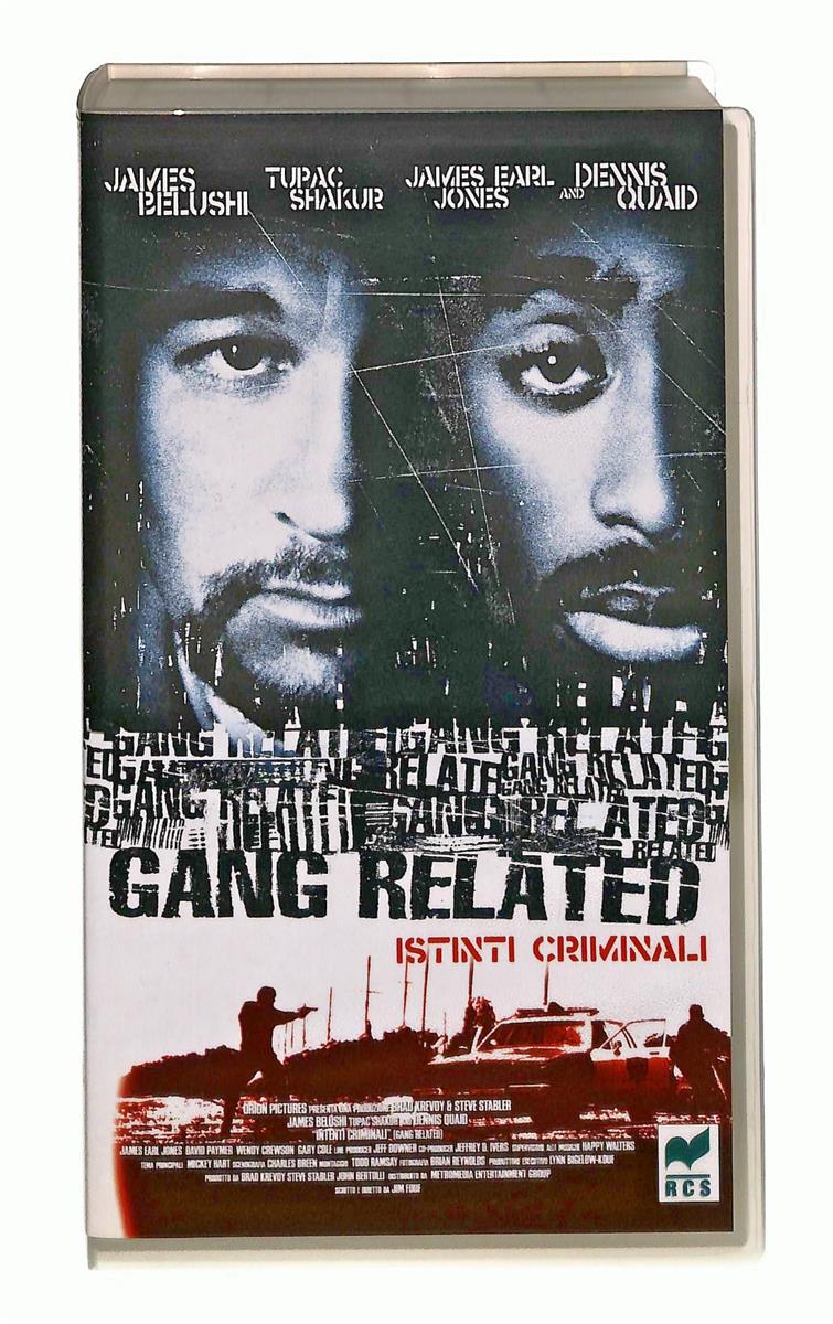 EBOND Gang Related Istinti Criminali James Belushi Rcs VHS VH002566