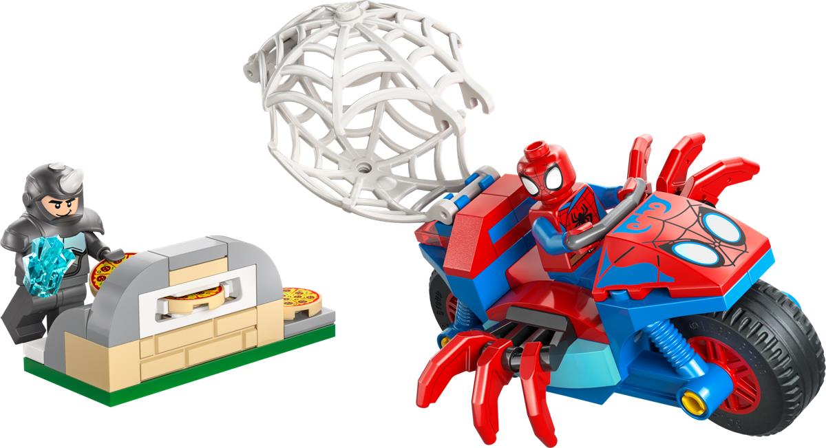 LEGO 11206 Spidey sulla moto contro Rhino