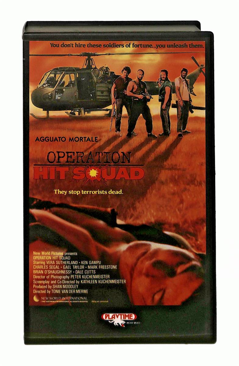 EBOND Operation Hit Squad Playtime VHS VH003462
