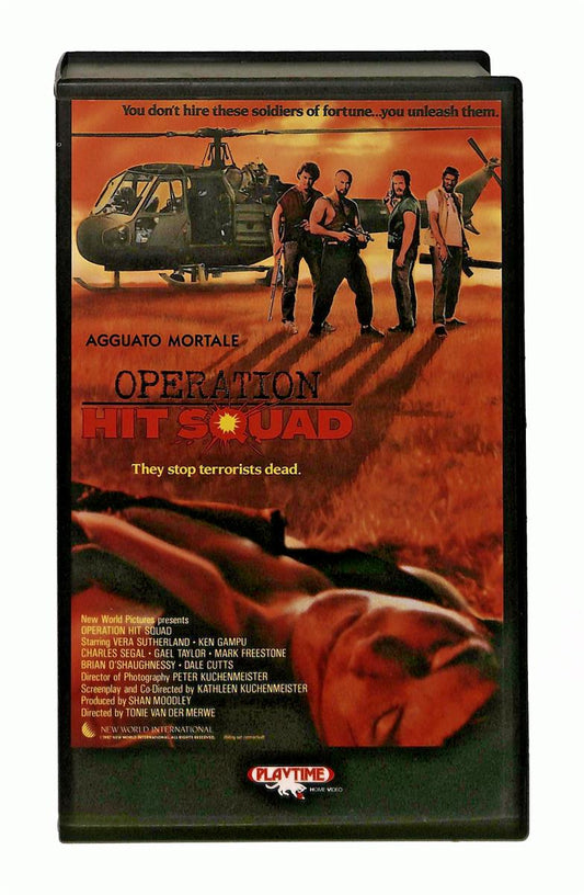 EBOND Operation Hit Squad Playtime VHS VH003462