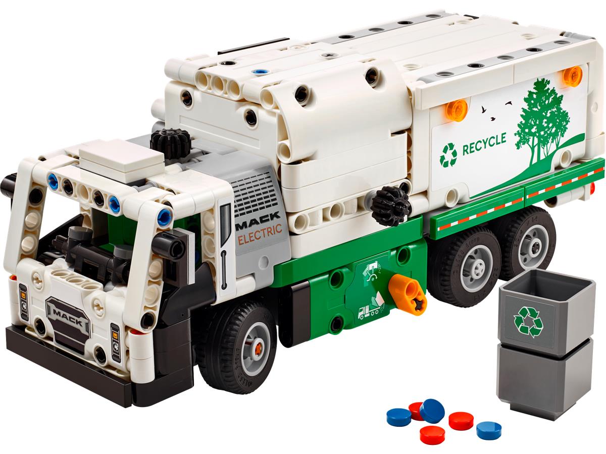 LEGO 42167 Camion della spazzatura Mack® LR Electric