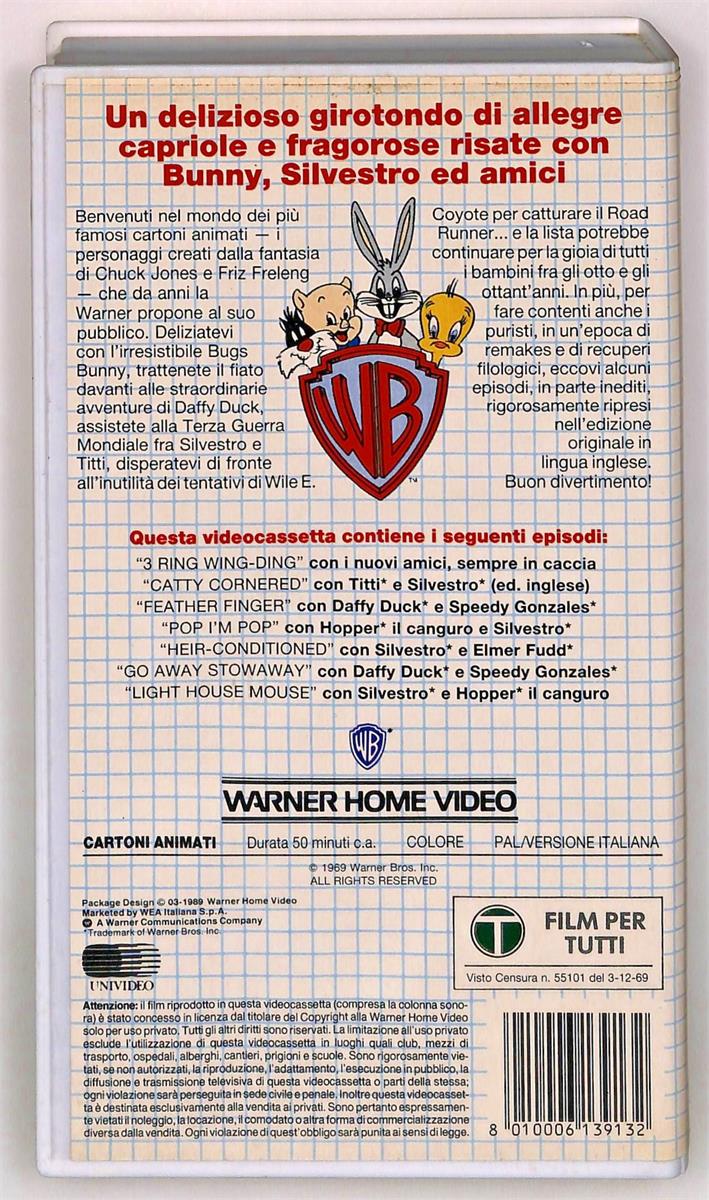 EBOND Cartoonshow N 6 Silvestro e Gonzales Dente Per Dente Parte 2 VHS VH004721
