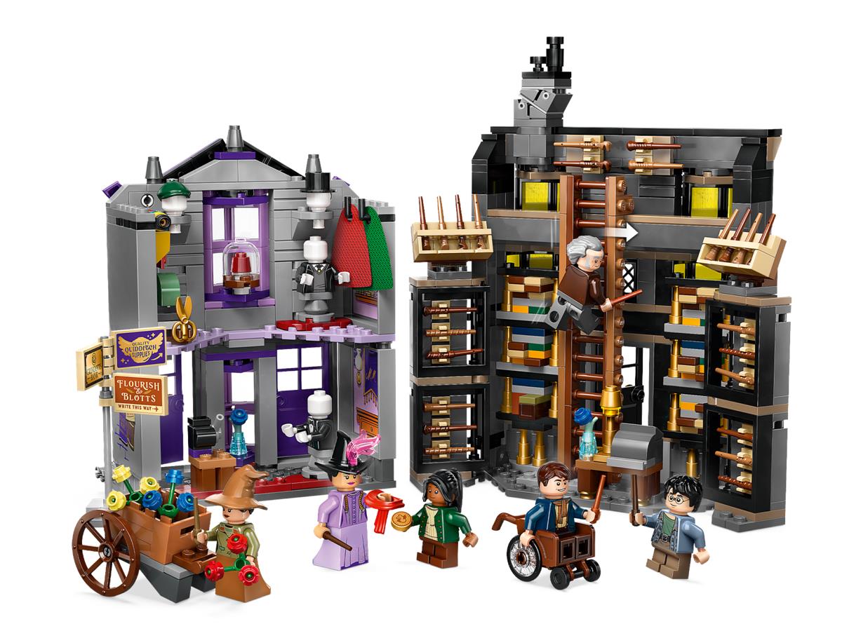 LEGO 76439 Olivander e Madama McClan: Abiti per tutte le occasioni
