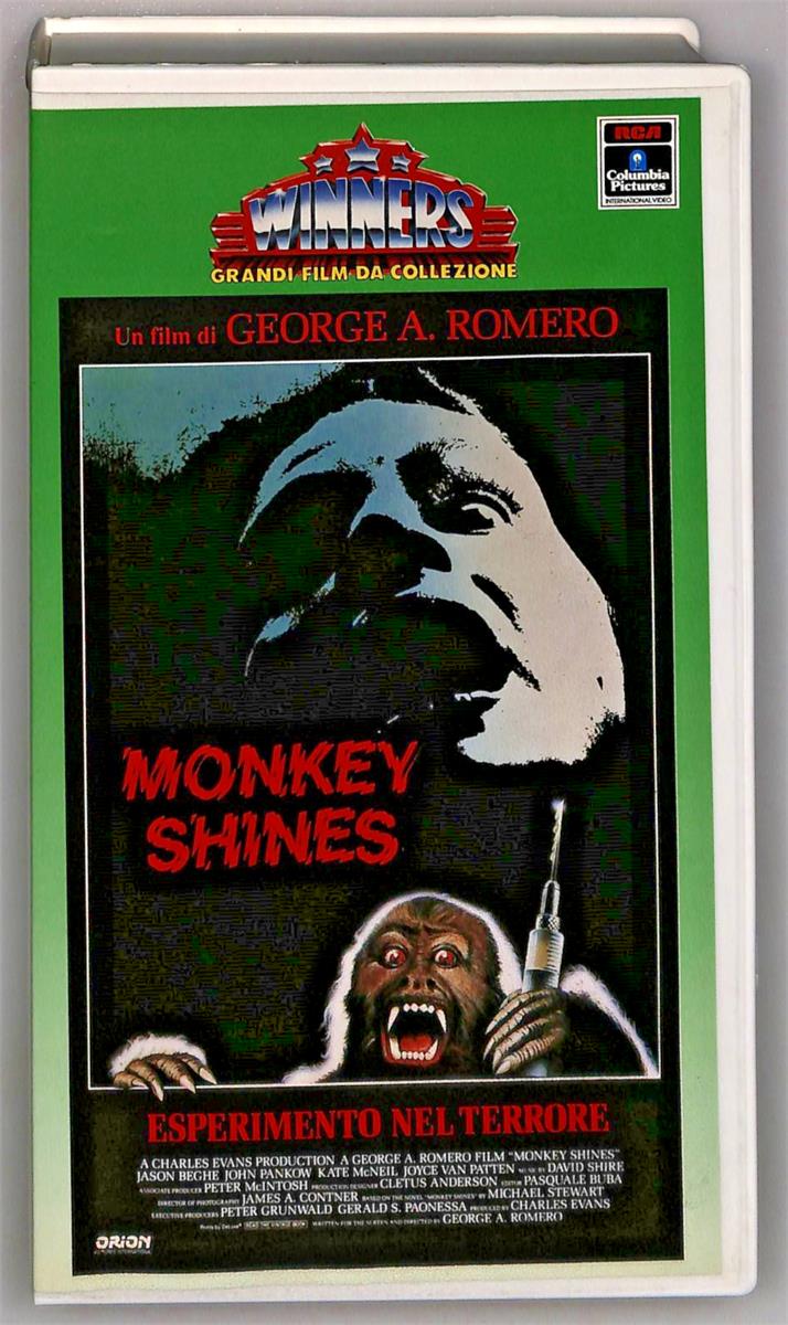 EBOND Monkey Shines Columbia Winners VHS VH004777