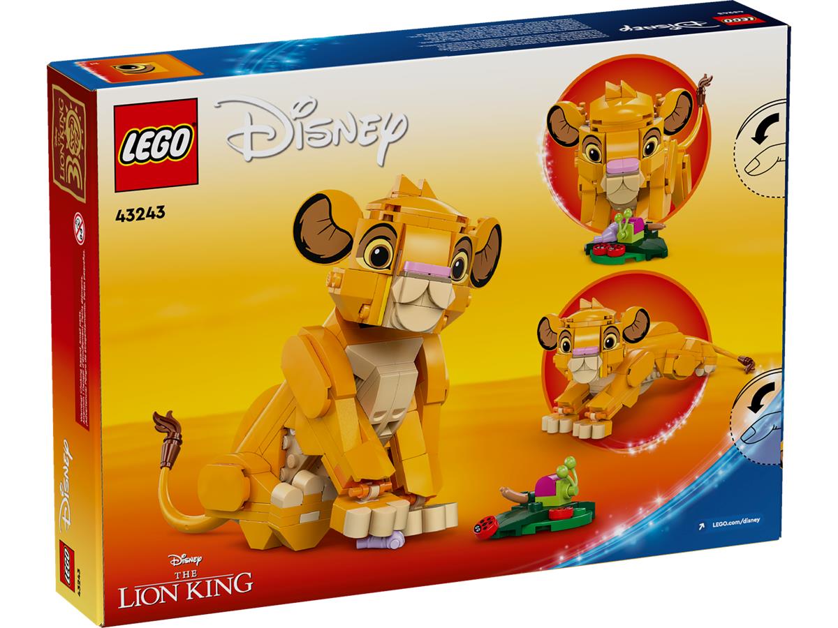 LEGO 43243 Simba, il cucciolo del Re Leone