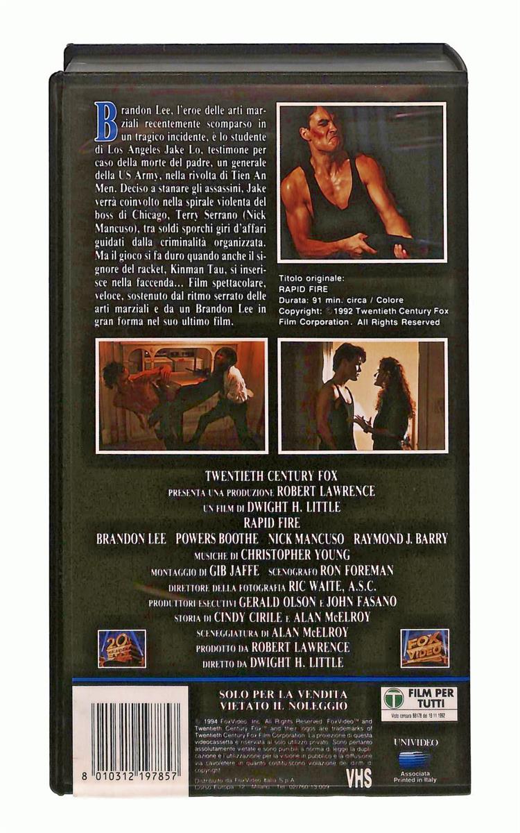 EBOND Drago d Acciaio Fox VHS VH004917
