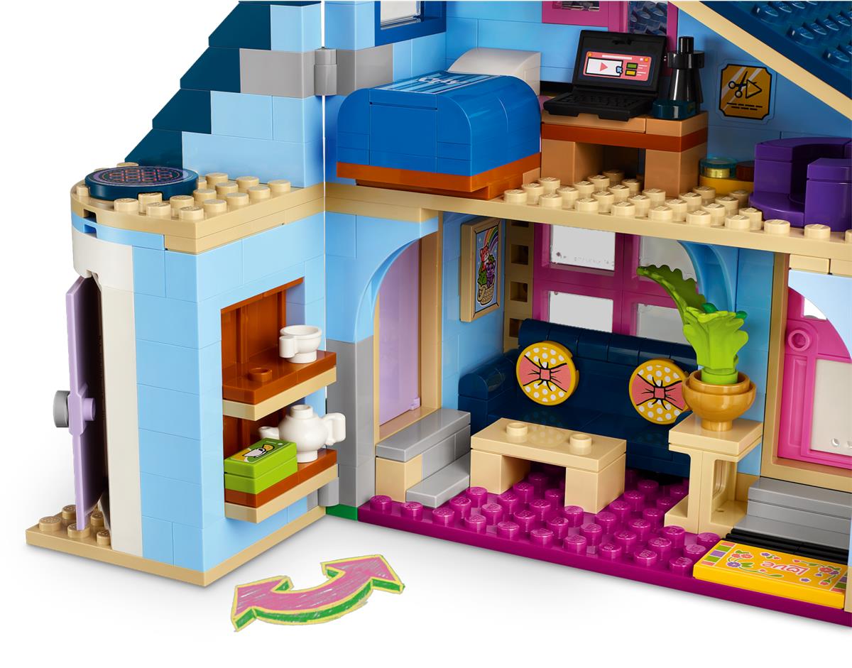 LEGO 42620 Le case di Olly e Paisley