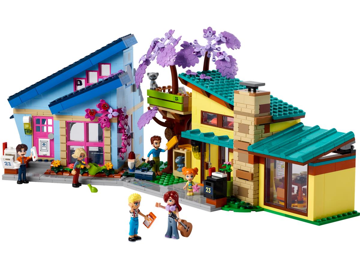 LEGO 42620 Le case di Olly e Paisley