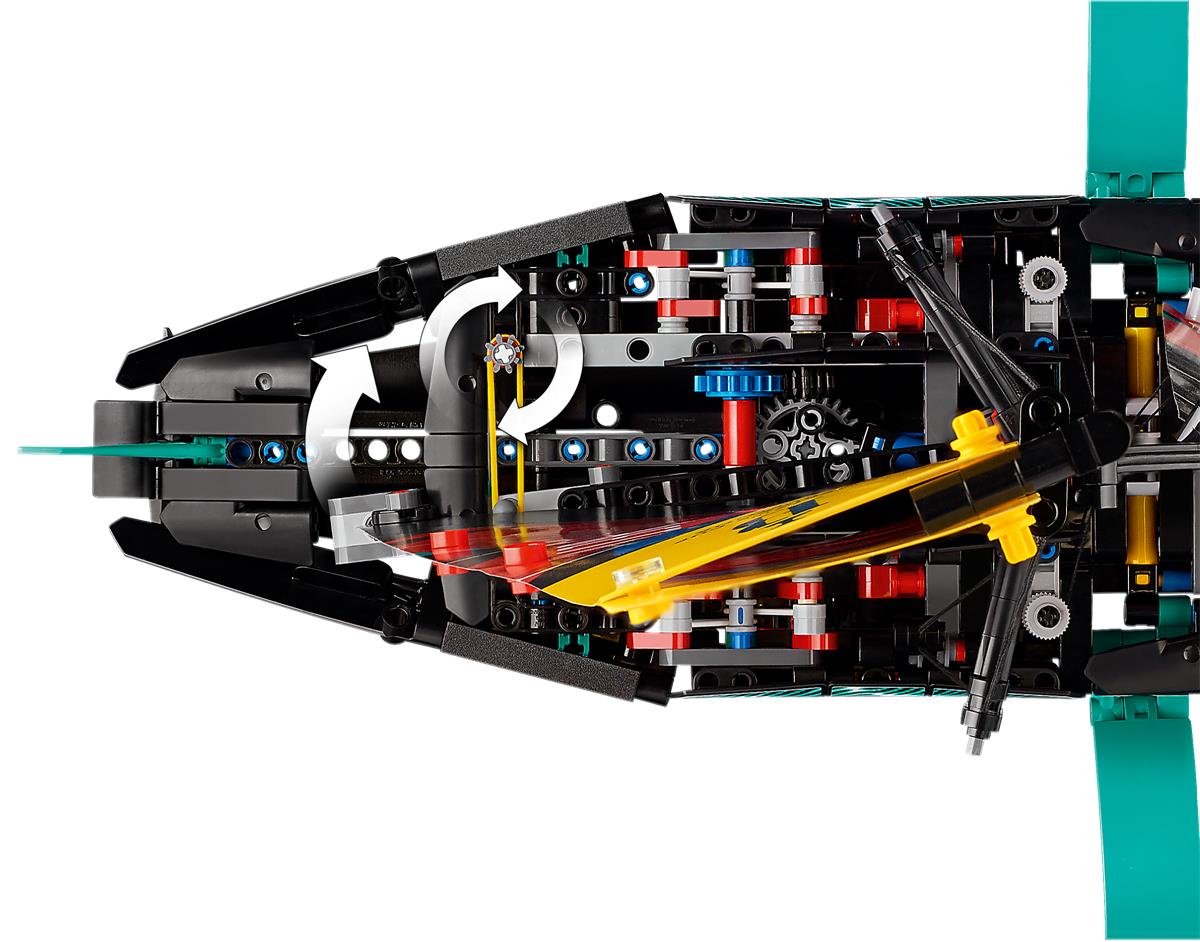 LEGO 42174 TECHNIC Yacht Emirates Team New Zealand AC75