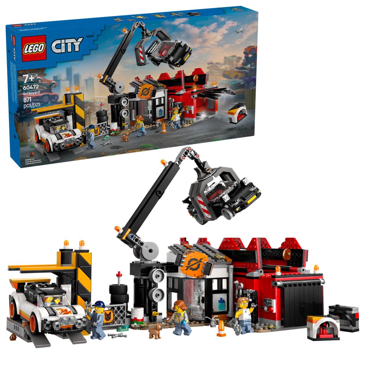 LEGO 60472 Sfasciacarrozze con auto