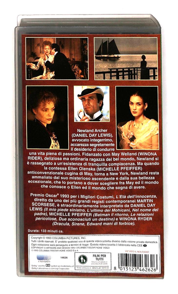 EBOND L Eta Dell Innocenza Columbia VHS VH003181