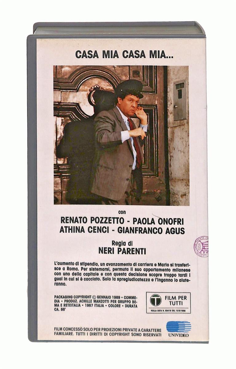 EBOND Casa Mia Casa Mia Ciak Cine VHS VH003669