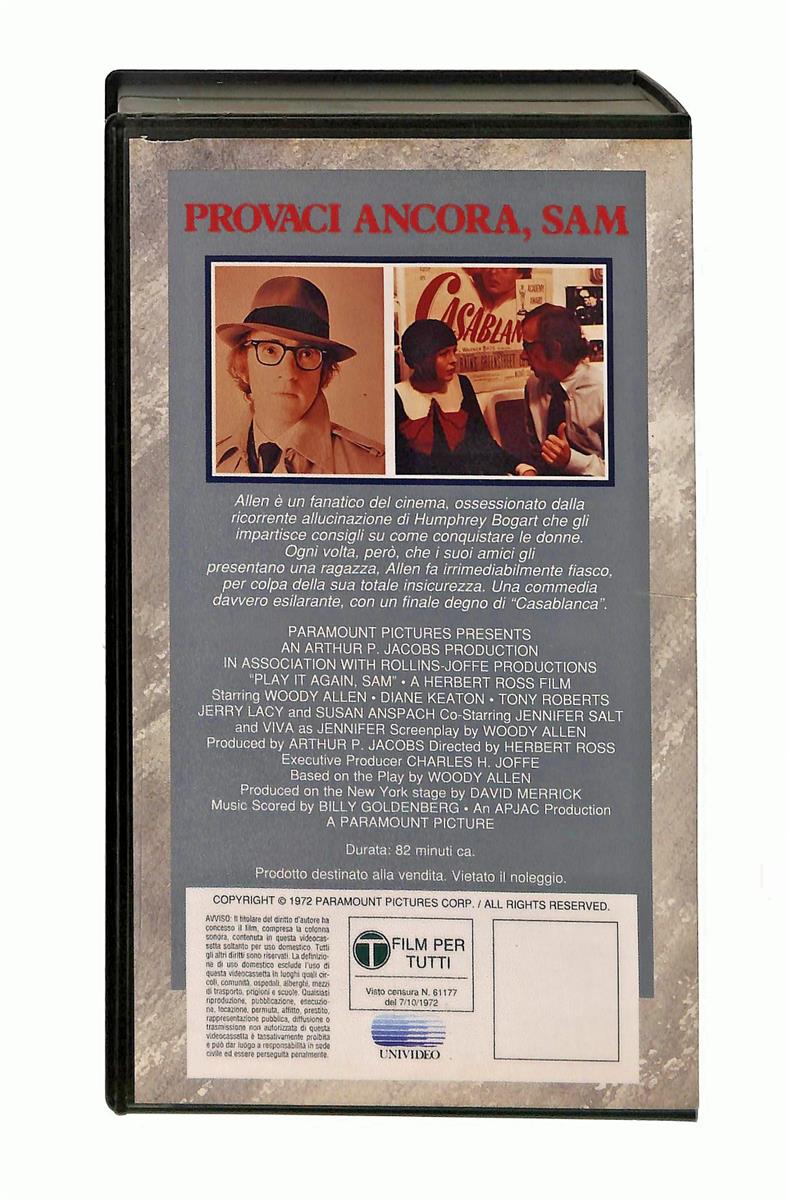 EBOND Provaci Ancora Sam Paramount Cic VHS VH003354