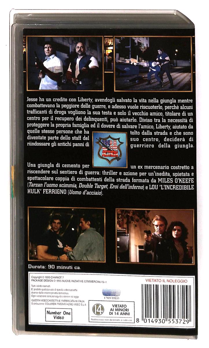 EBOND Crime Task Force La Vendetta Del Mercenario VHS VH003079