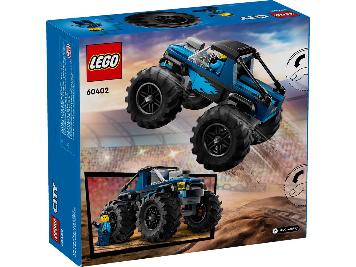 LEGO 60402 Monster Truck blu