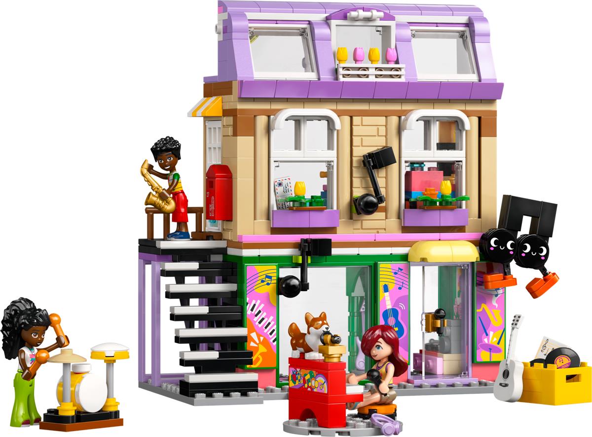 LEGO 42653 Negozio di musica e appartamento