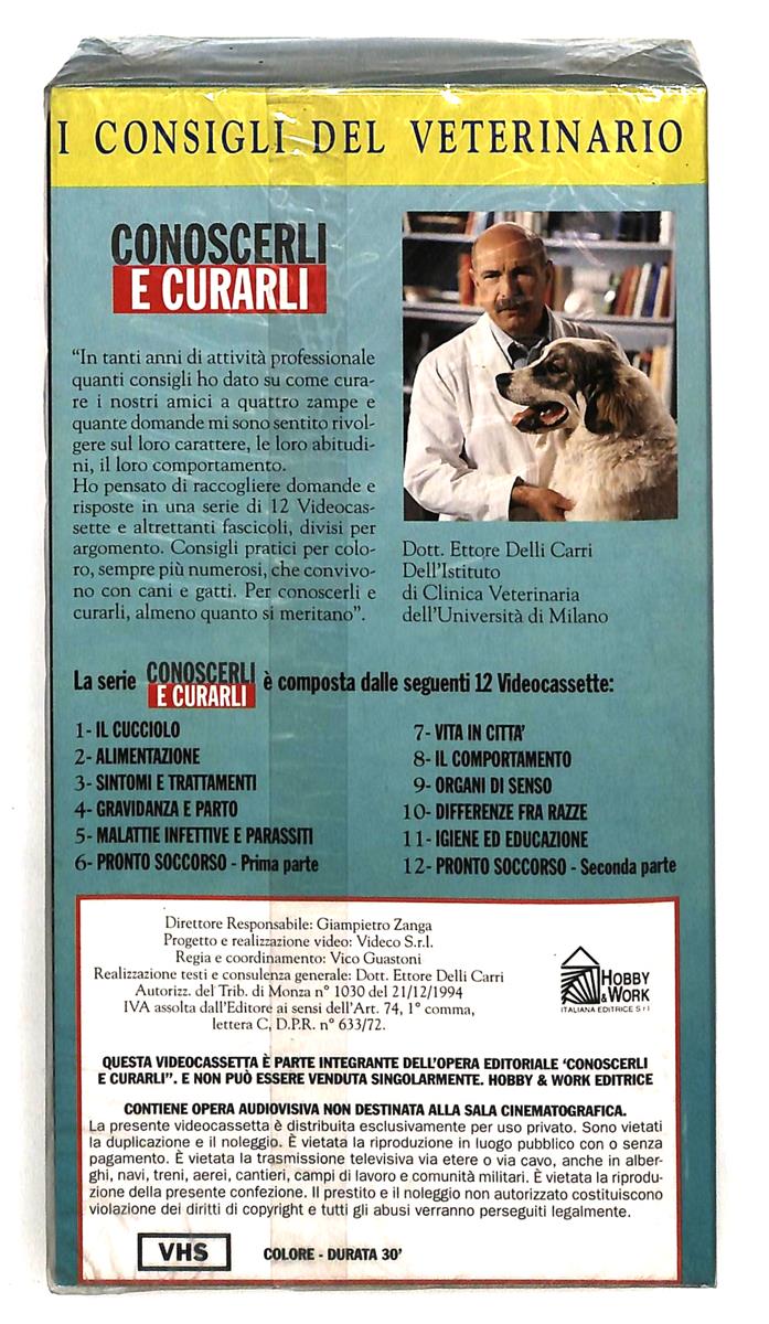 EBOND Conoscerli e Curarli Pronto Soccorso Prima Parte Editoriale VHS VH005434