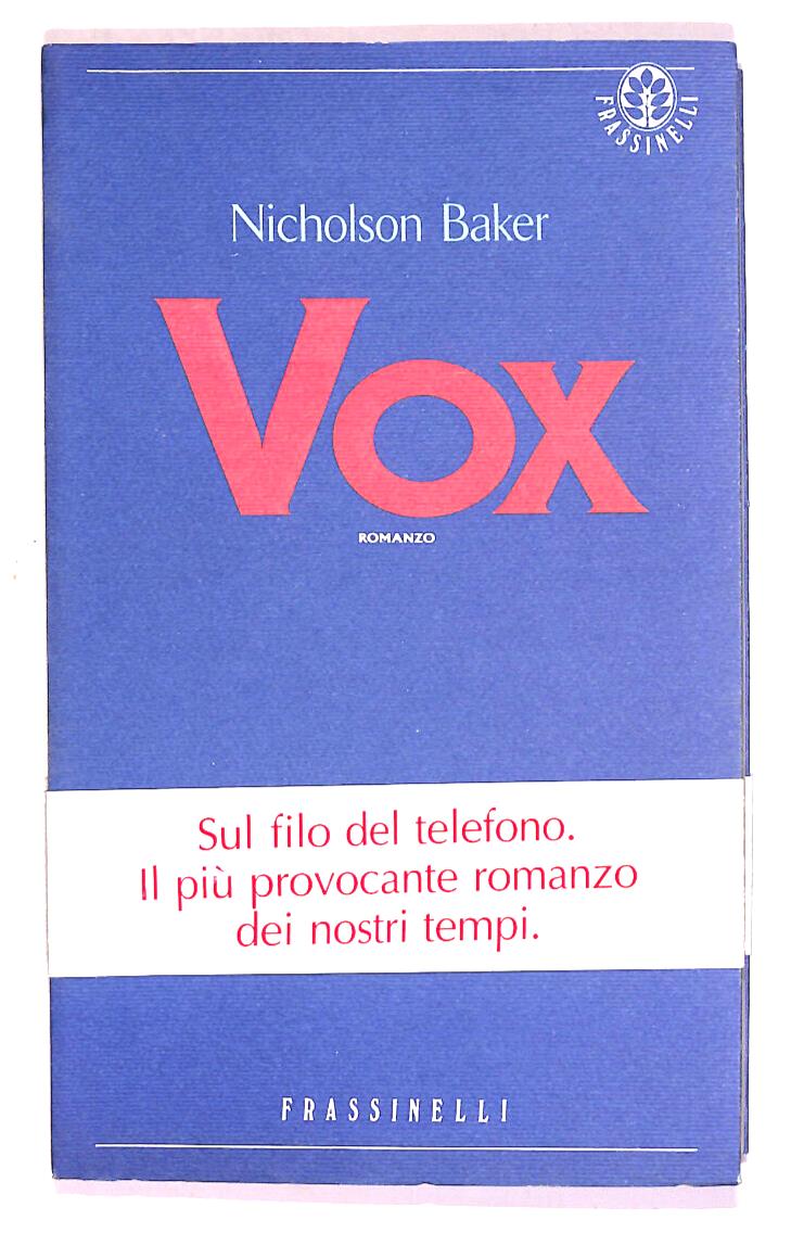 EBOND Vox Di Nicholson Baker Libro LI015405