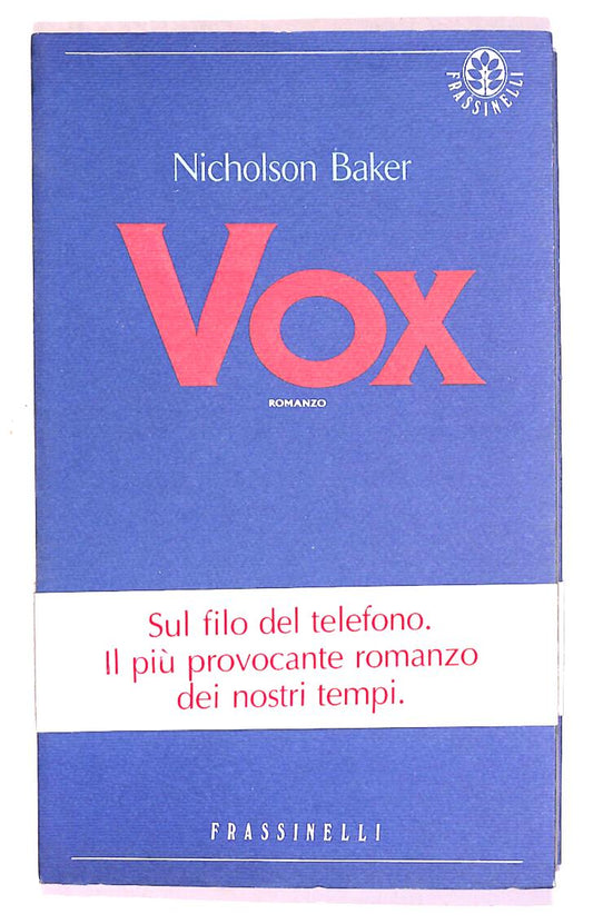 EBOND Vox Di Nicholson Baker Libro LI015405