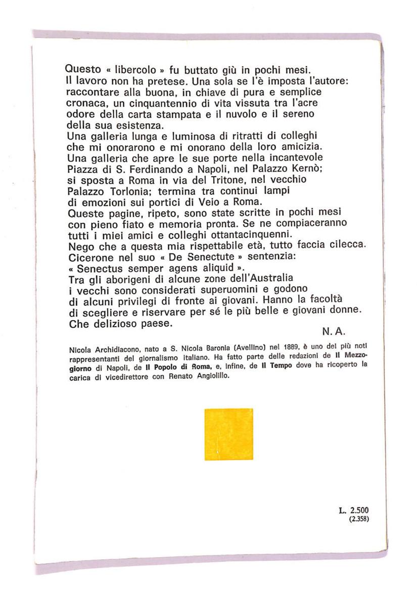 EBOND Mezzo Secolo Di Giornalismo Libro LI006861