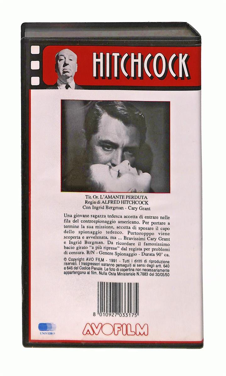 EBOND Notorius Hitchcock Avofilm VHS VH004161