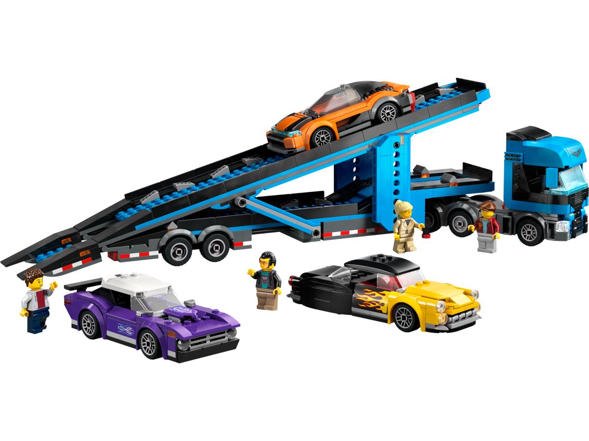 LEGO 60408 Camion trasportatore con auto sportive