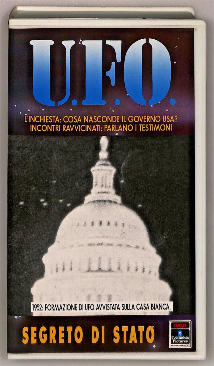 EBOND Segreto Di Stato Ufo Columbia Winners VHS VH004613