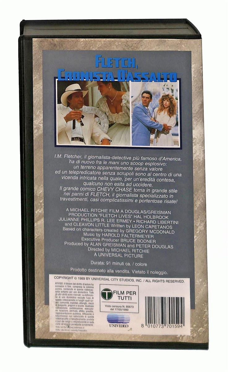EBOND Fletch Cronista d Assalto Universal Cic VHS VH003303