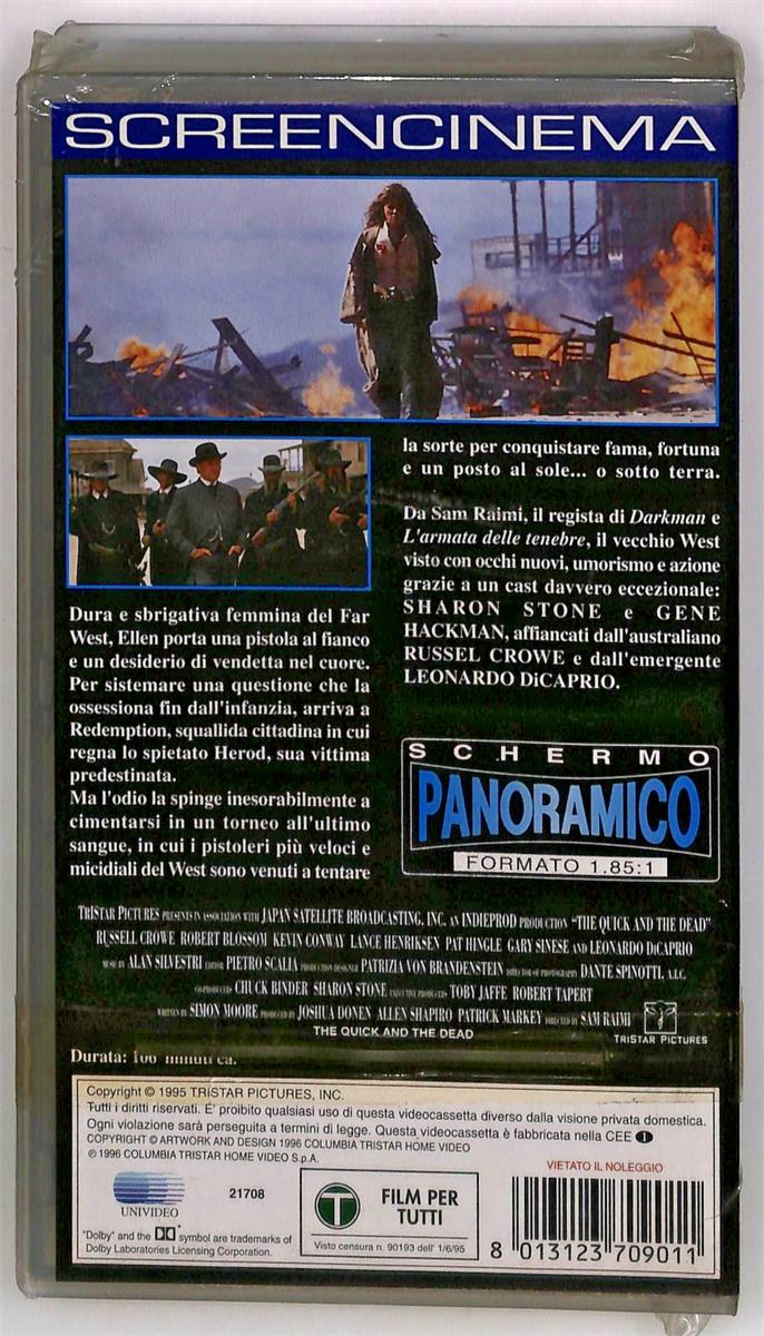 EBOND Pronti a Morire Columbia VHS VH005329