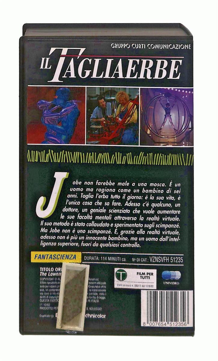 EBOND Il Tagliaerbe Il Primo Film Sulla Realta Virtuale VHS VH002682