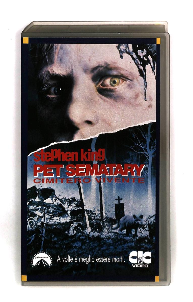 EBOND Pet Sematary Cimitero Vivente Paramount Cic VHS VH005059