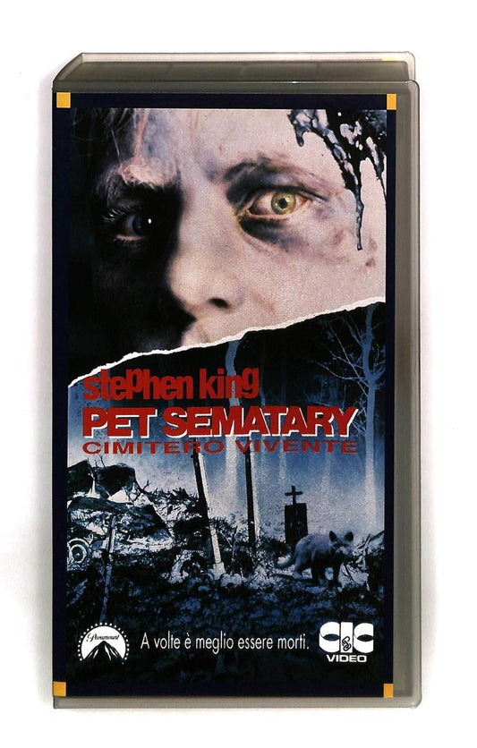 EBOND Pet Sematary Cimitero Vivente Paramount Cic VHS VH005059