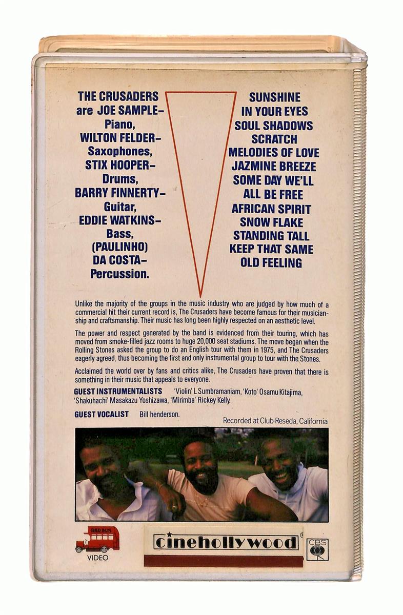 EBOND The Crusaders Video Album Midnight Triangle No Ita VHS VH004801