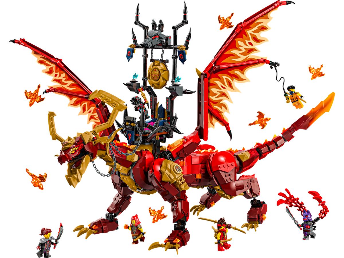 LEGO 71822 Drago-Sorgente del Movimento