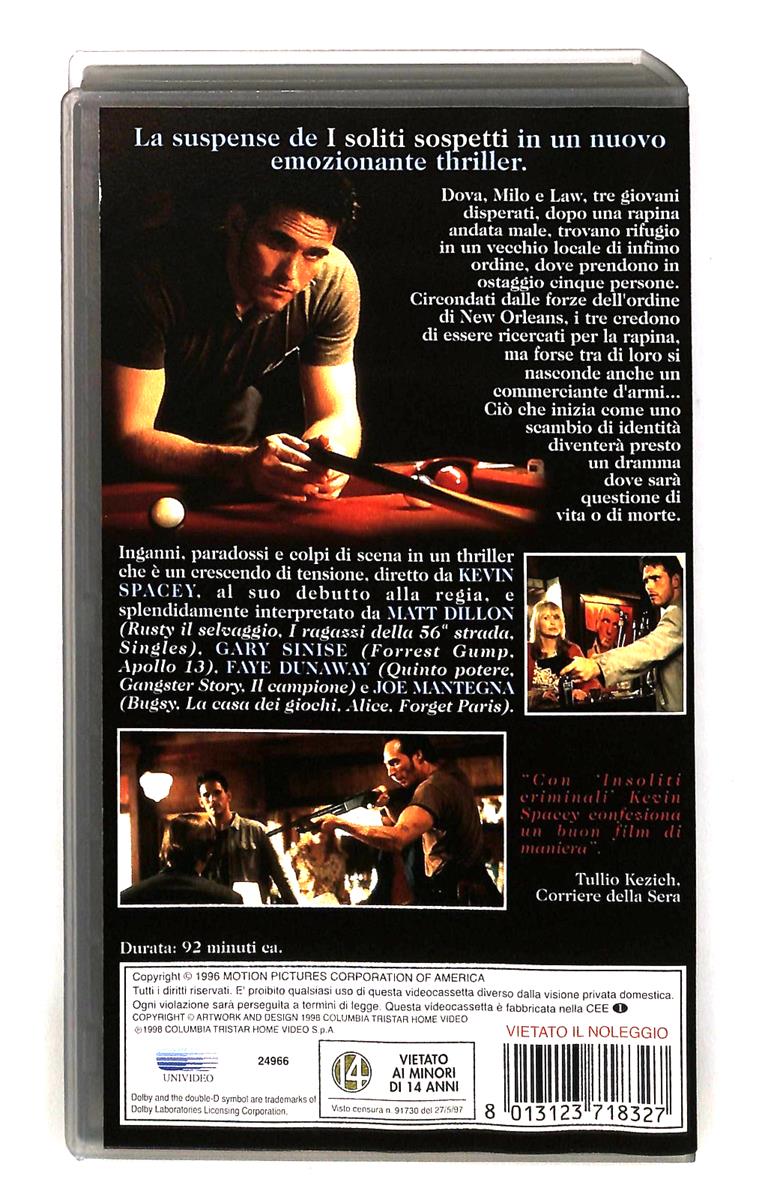 EBOND Insoliti Criminali Columbia VHS VH004708