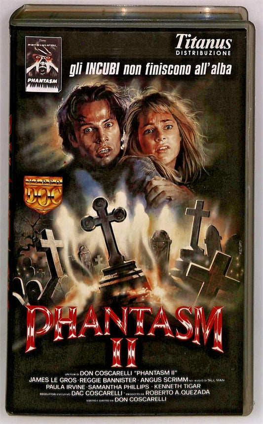 EBOND Phantasm Ii Titanus VHS VH005321