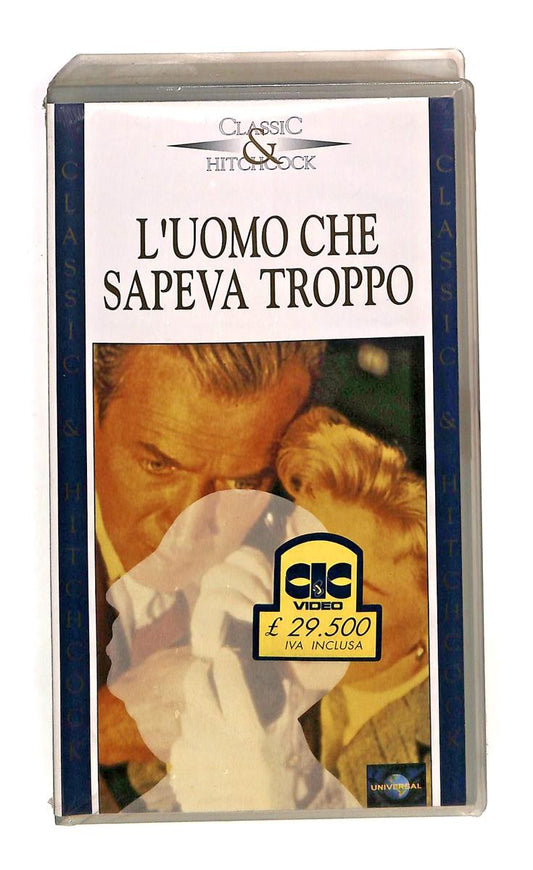 EBOND L Uomo Che Sapeva Troppo Classic Hitchcock VHS VH002485